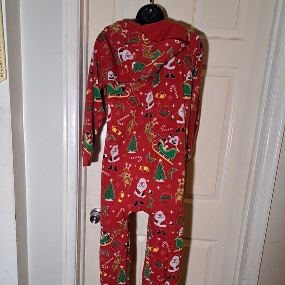 The children's place one Piece hooded holiday night suit size XXX/16 5/$25 - Picture 2 of 4